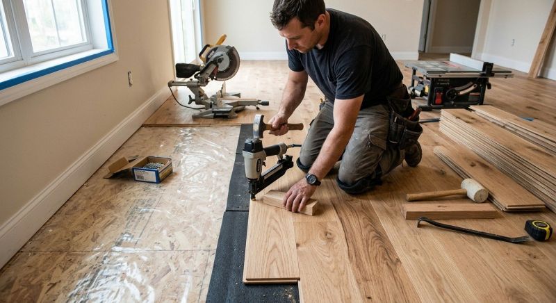 Hardwood Installation in Houston, TX
