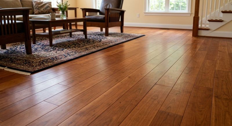 Cherry Floor Installation in Fort Bend County, TX