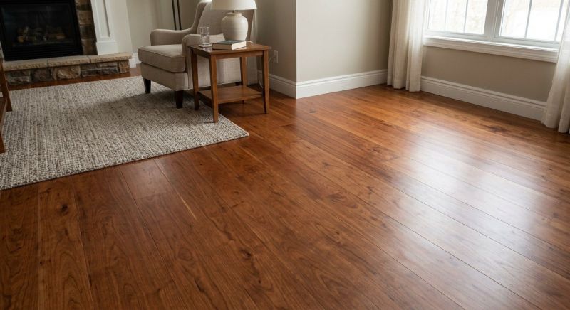 Cherry Floor Installation in Simonton, TX