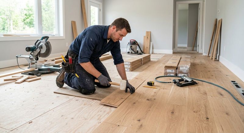 Hardwood Floor Installation in Fort Bend County, TX