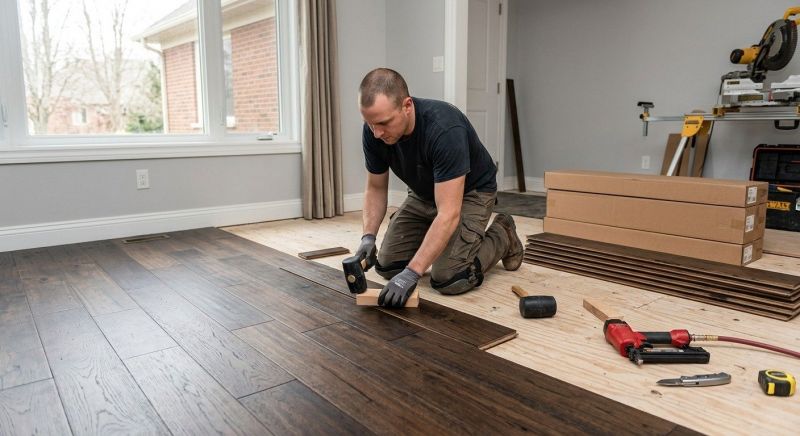 Hardwood Floor Installation in Fulshear, TX