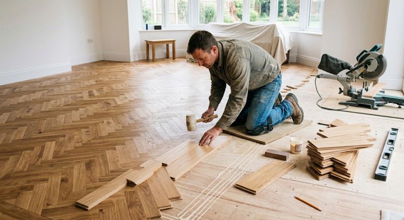 Hardwood Floor Installation in Houston, TX