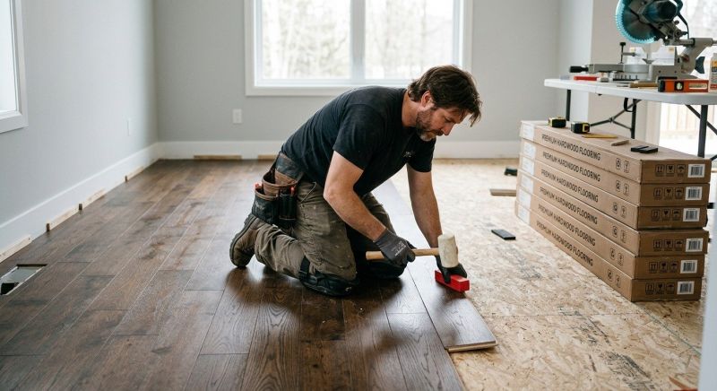 Hardwood Floor Installation in Manvel, TX