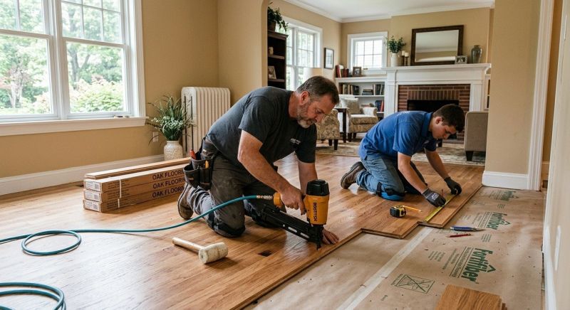 Hardwood Floor Installation in Missouri City, TX