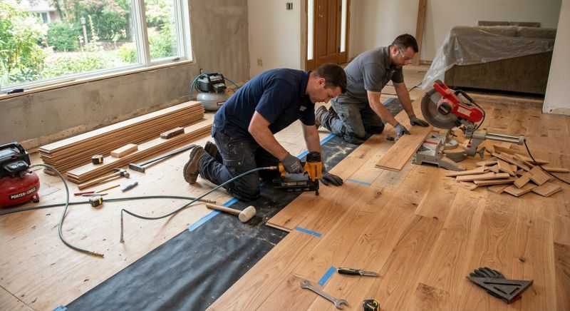 Hardwood Floor Installation in Richmond, TX