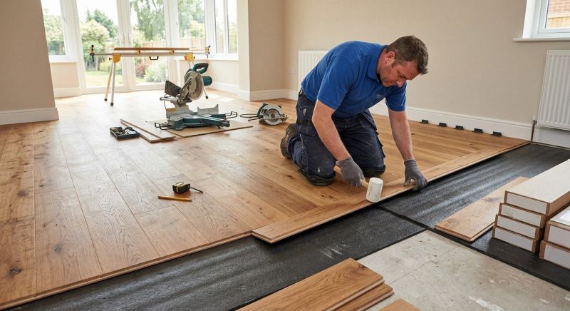 Hardwood Floor Installation in Wallis, TX