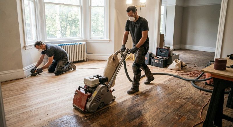 Hardwood Floor Renovation in Sugar Land, TX