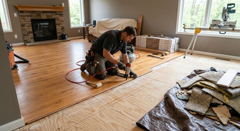 Hardwood Replacement in Sugar Land, TX