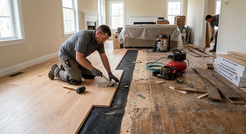 Hardwood Replacement in Wallis, TX