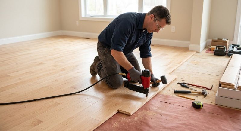 Maple Flooring Installation in Manvel, TX