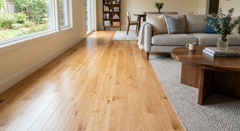 Maple Flooring Installation in Richmond, TX