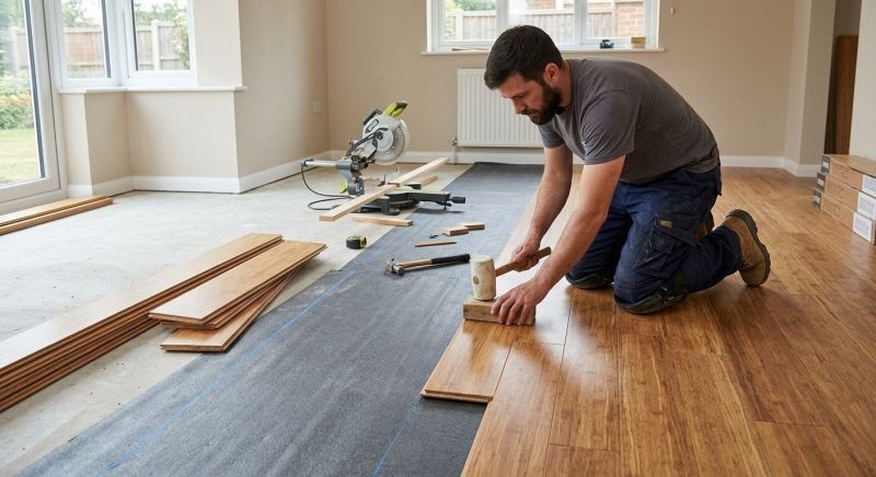 Teak Flooring Installation in Sugar Land, TX