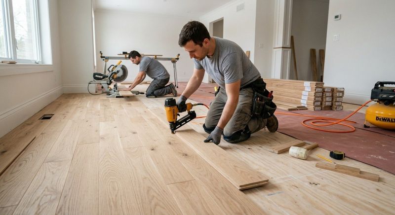Wood Floor Replacement in Beasley, TX