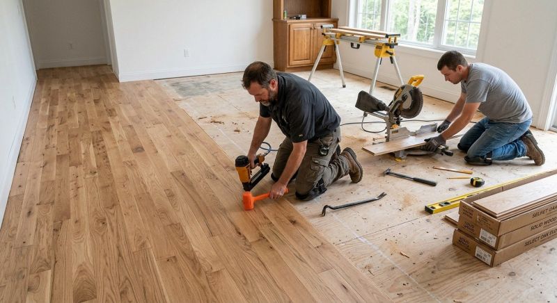 Wood Floor Replacement in Manvel, TX