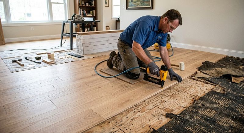 Wood Flooring Installation in Beasley, TX