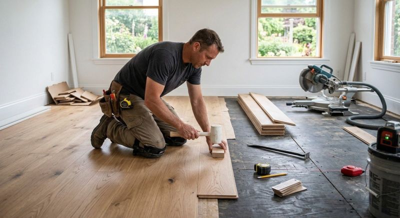 Wood Flooring Installation in Fulshear, TX