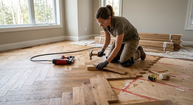 Wood Flooring Installation in Rosenberg, TX